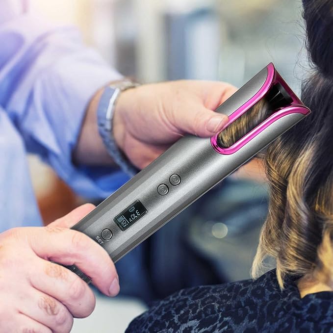Elysse Beauty CurlEase™ Cordless Automatic Hair Curler