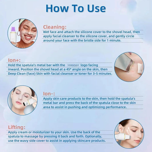 Elysse Ultrasonic Skin Scrubber™ Blackhead Remover image 2