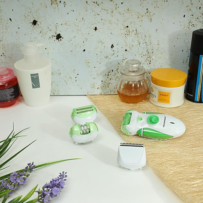 Rechargeable Lady Epilator 4-in-1