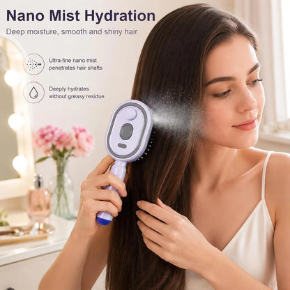 Elysse Beauty Nano Mist Hydrating Hair Brush™
