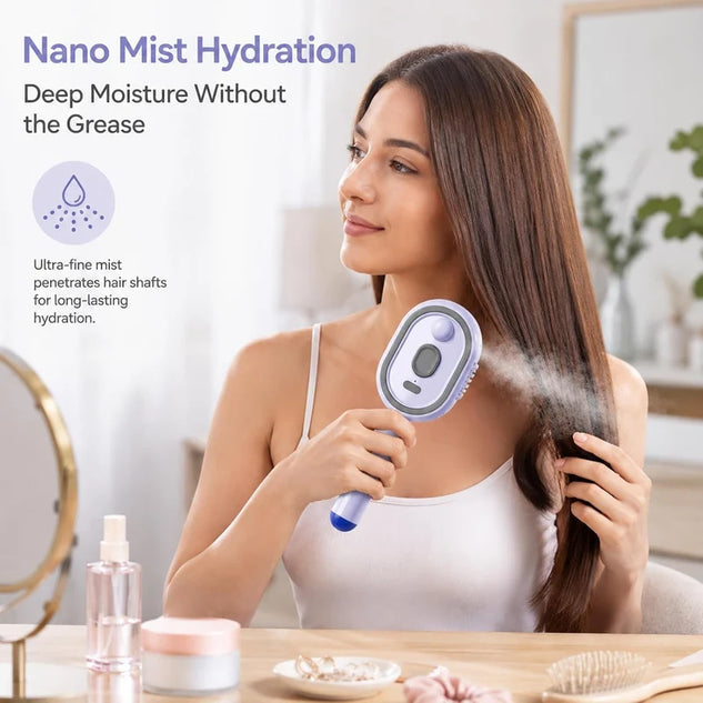 Elysse Beauty Nano Mist Hydrating Hair Brush™