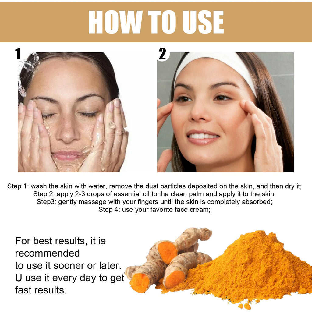 EELHOE Turmeric Dark Spot Correction Face Care Spot Moisturizing And