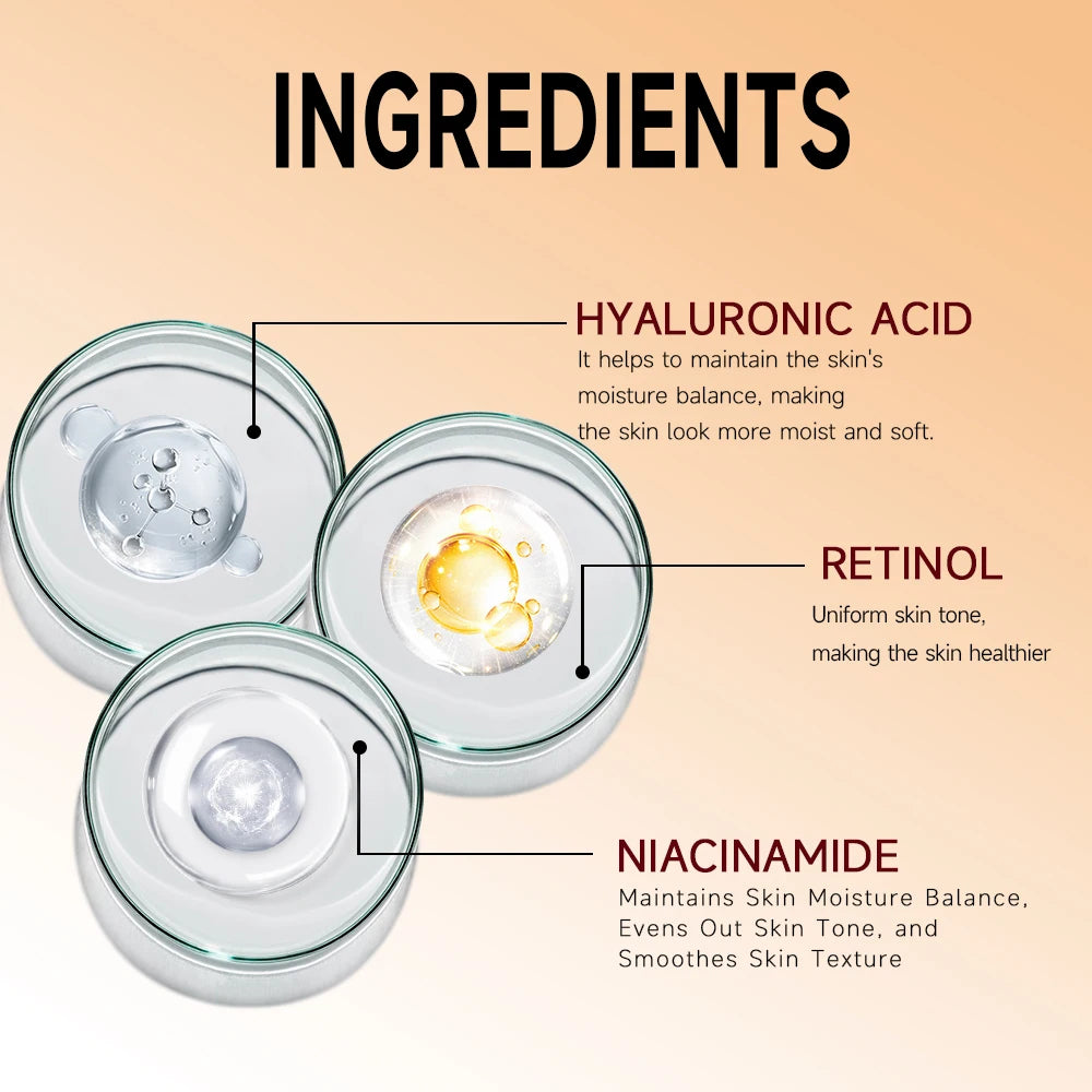 Retinol Day Night Moisturizer Neck and face set night cream Collagen