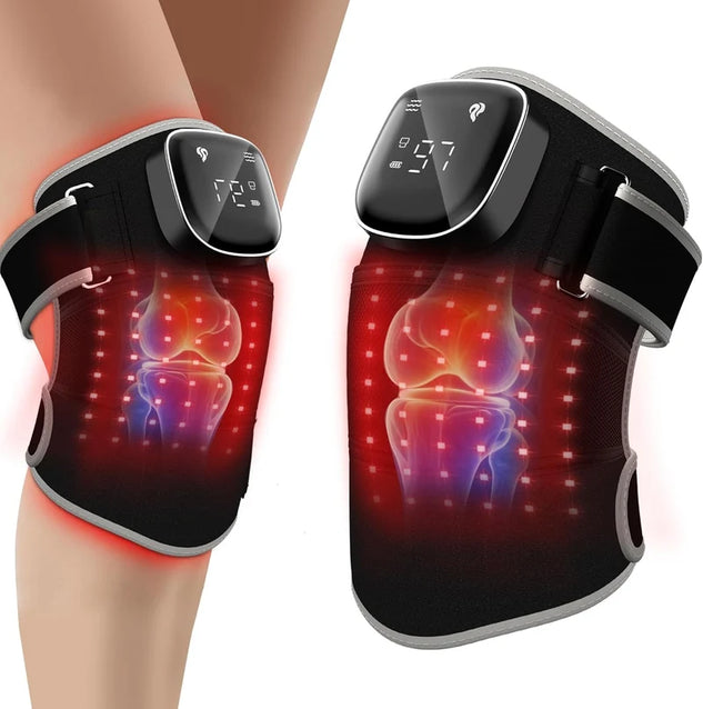 Heated Red Light Therapy Knee Massager