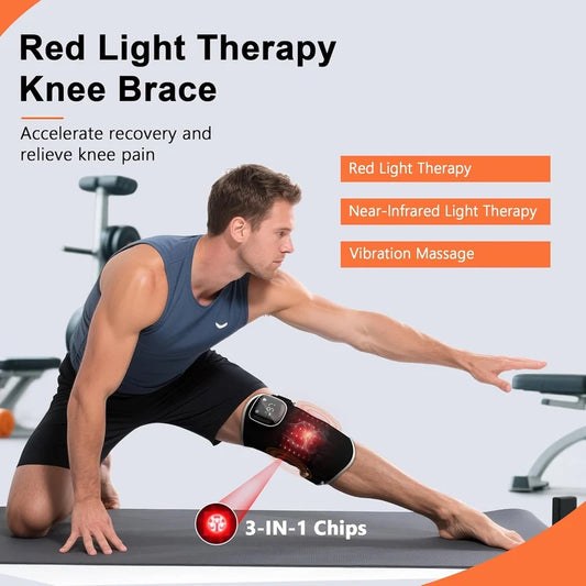 Heated Red Light Therapy Knee Massager image 3