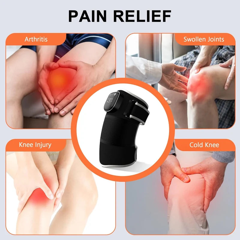 Heated Red Light Therapy Knee Massager