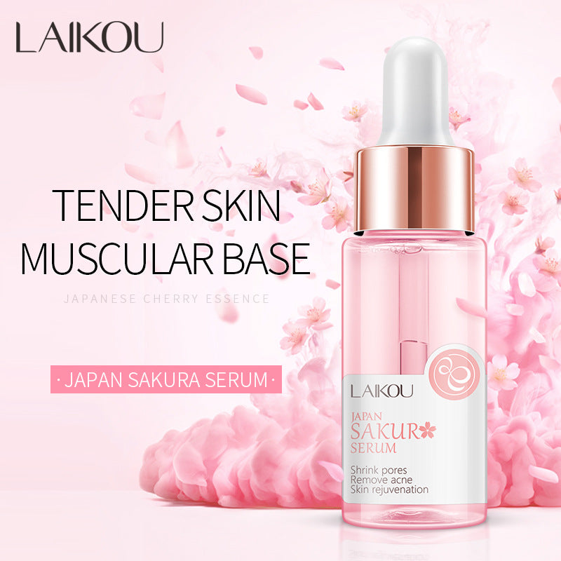 LAIKOU 17ML Japan Sakura Serum Nourish Essense Oil Control Brightening
