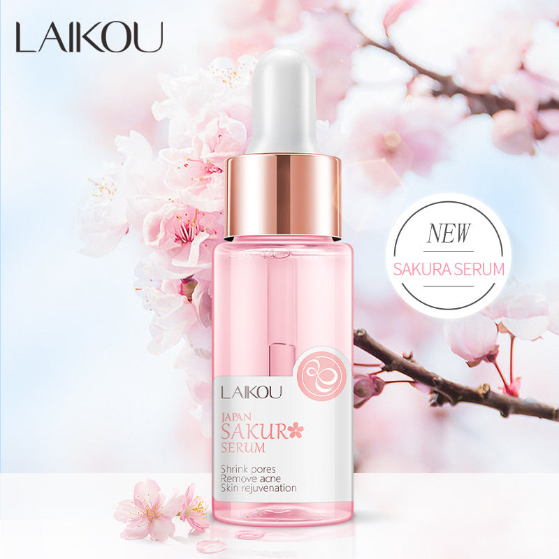LAIKOU 17ML Japan Sakura Serum Nourish Essense Oil Control Brightening