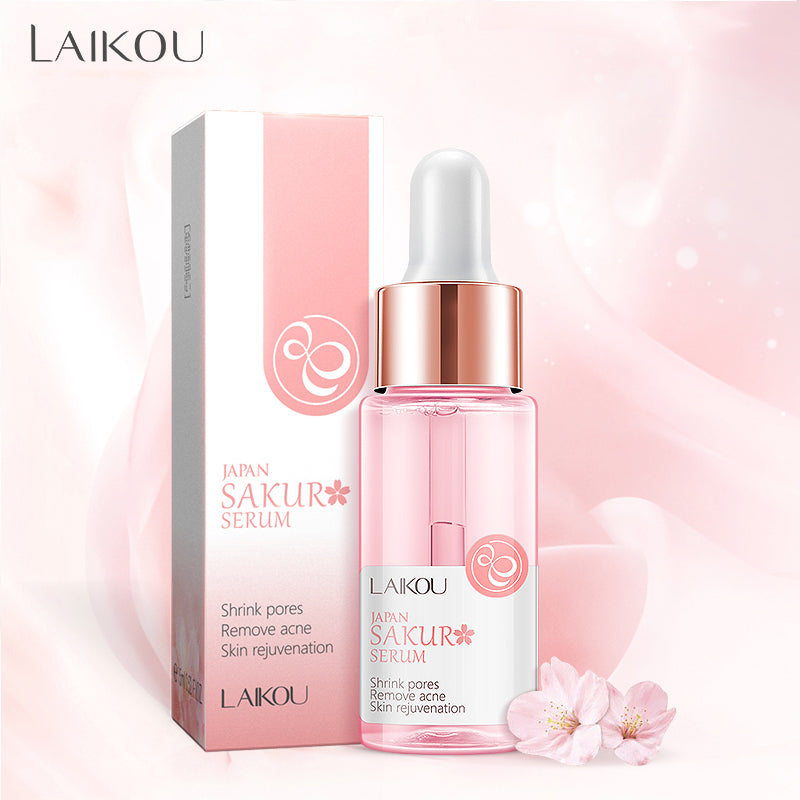 LAIKOU 17ML Japan Sakura Serum Nourish Essense Oil Control Brightening