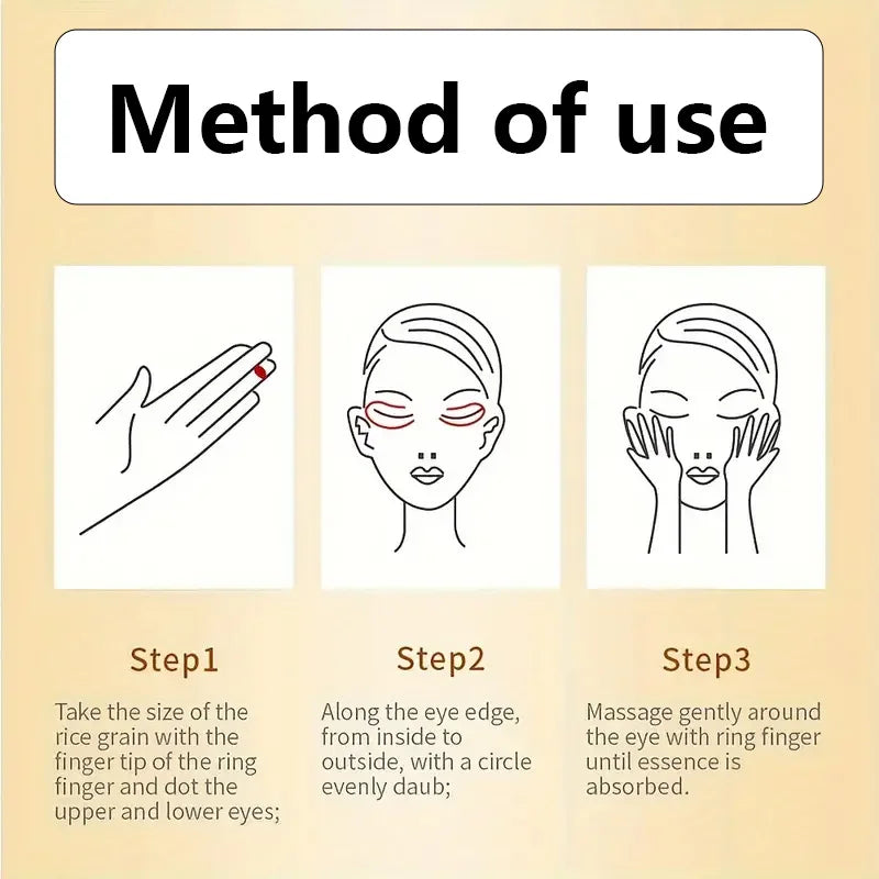 Turmeric vitamin C Eye Cream Lightening Dark Circles Firming Skin