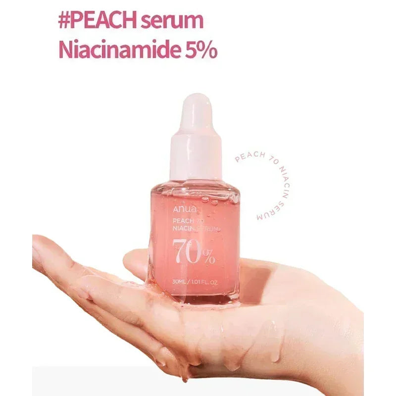 Anua Peach 70 Niacinamide Serum 30ml, Moisturizing Facial Serum, Skin