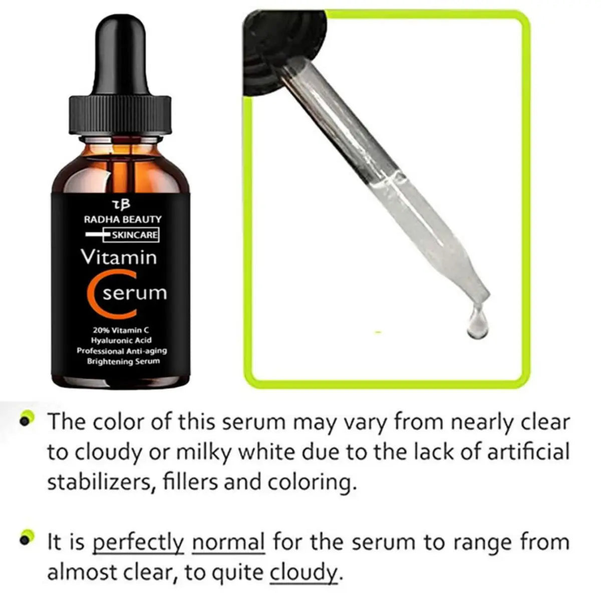 Vitamin C serum Face Serum Long Lasting Moisturizing Improve Roughness