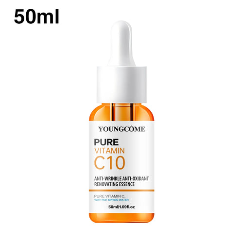 Vitamin C Facial Essence Hyaluronic Acid Dark Skin Brighten Serum Fade