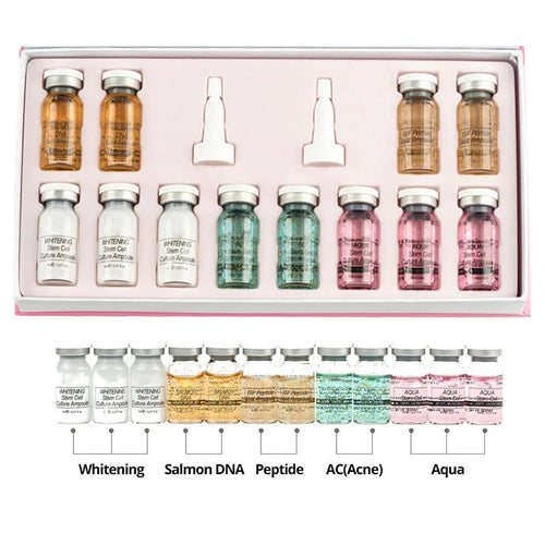 8ml BB Cream Glow Serum Ampoule Essence Facial Niacinamide/Peptide