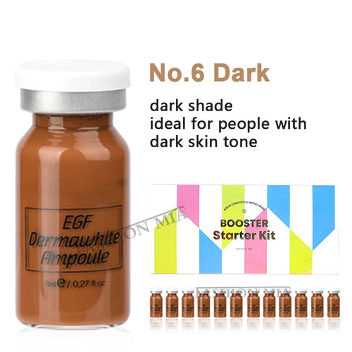 8ml BB Cream Glow Serum Ampoule Essence Facial Niacinamide/Peptide