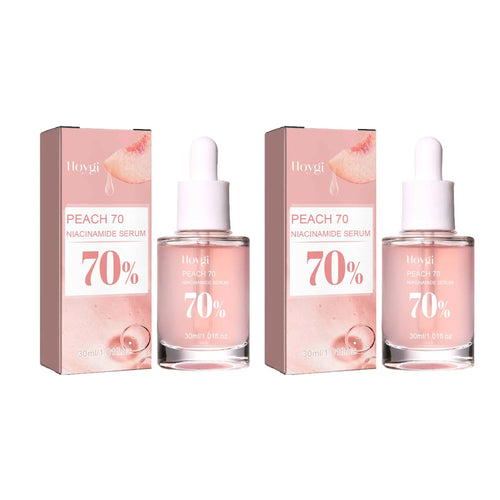 Peach 70% Niacinamide Facial Serum Fade Melanin Moisturzing Shrink