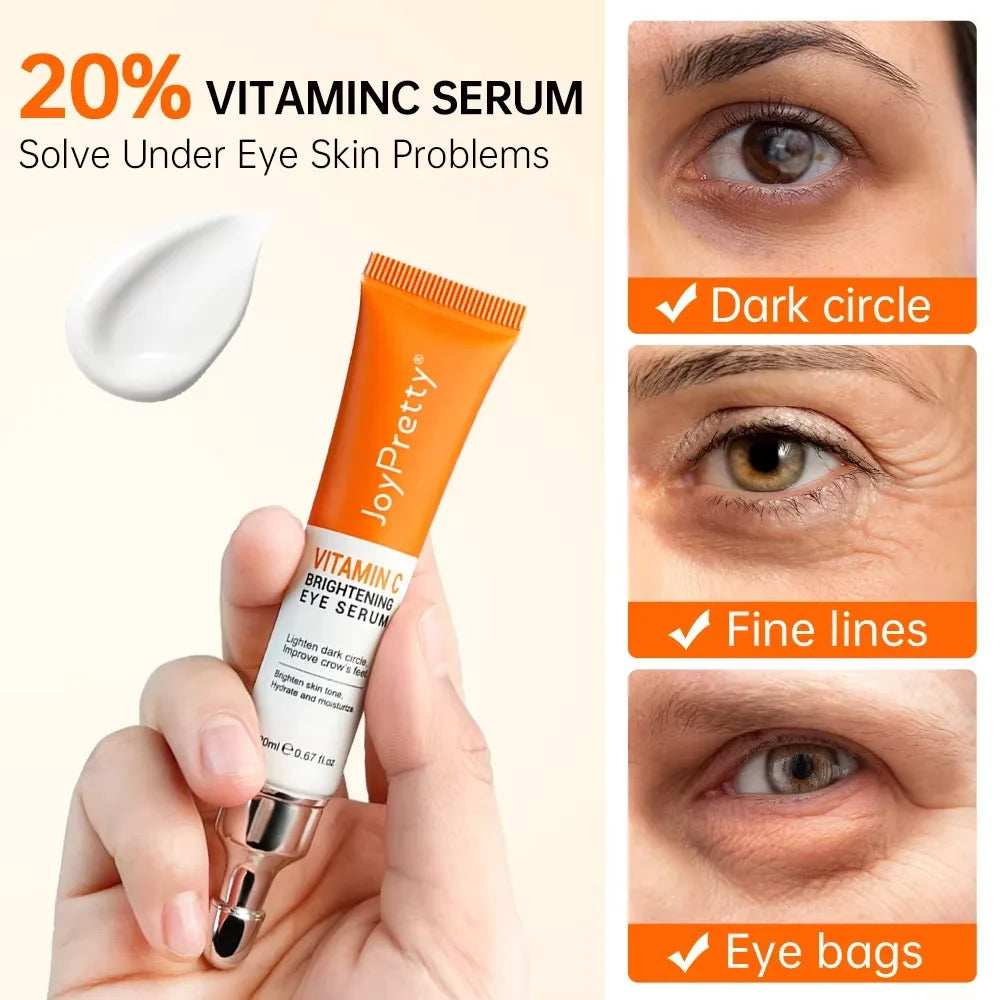 JoyPretty Anti Dark Circle Eye Cream Eye Bags Removal Vitamin C