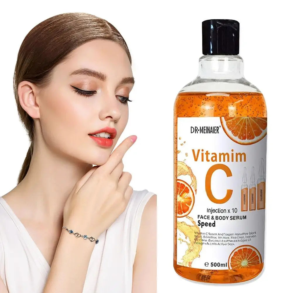 500ml Vitamin C Arbutin Face Serum Moisturizing Lightening Body Serum