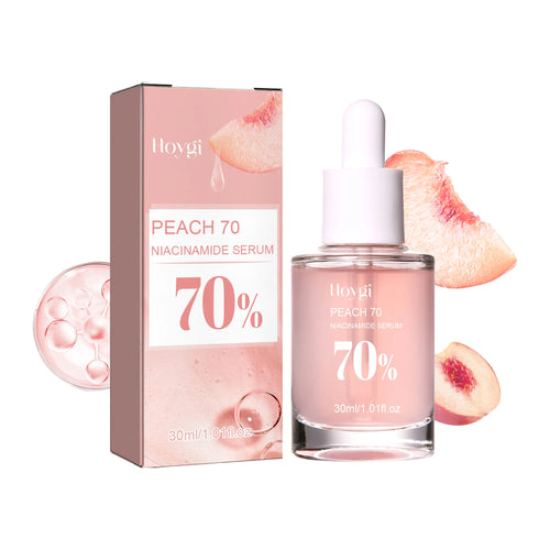 Peach 70% Niacinamide Facial Serum Fade Melanin Moisturzing Shrink