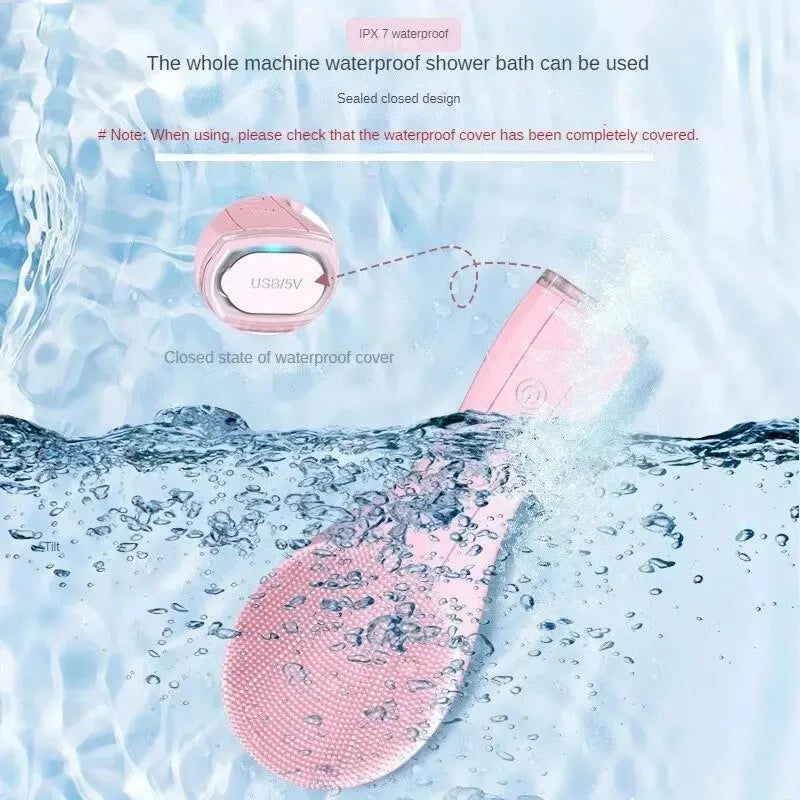 Facial Cleansing Brush Electric Deep Pore Cleaning Sonic Vibration