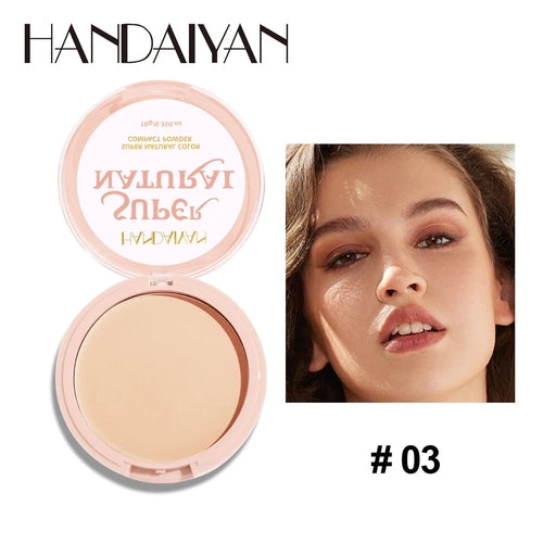 8 Color Matte Face Pressed Powder 24 Hours Oil Control Natural Setting
