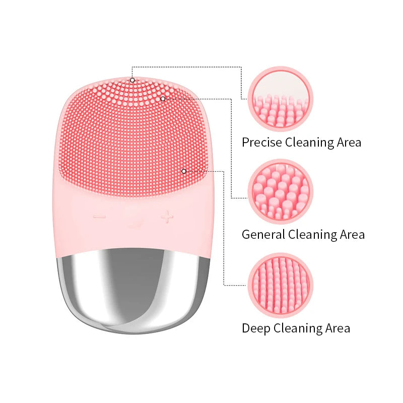 Electric Face Cleansing Brush Sonic Electric Facial Cleanser Facial