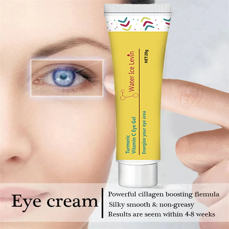 Turmeric vitamin C Eye Cream Lightening Dark Circles Firming Skin