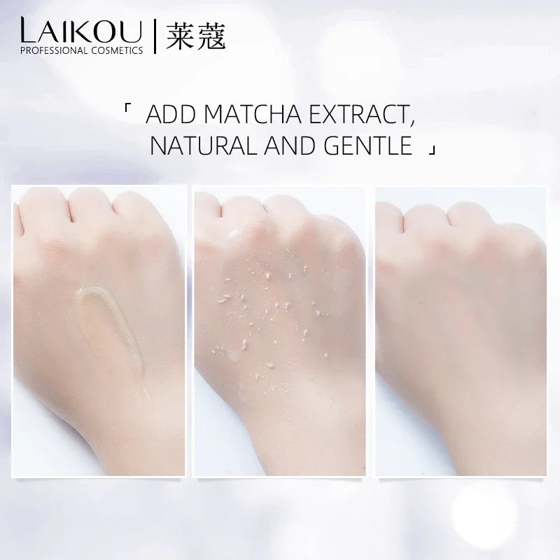 LAIKOU Matcha Exfoliating Exfoliate Peeling Gel Facial Scrub