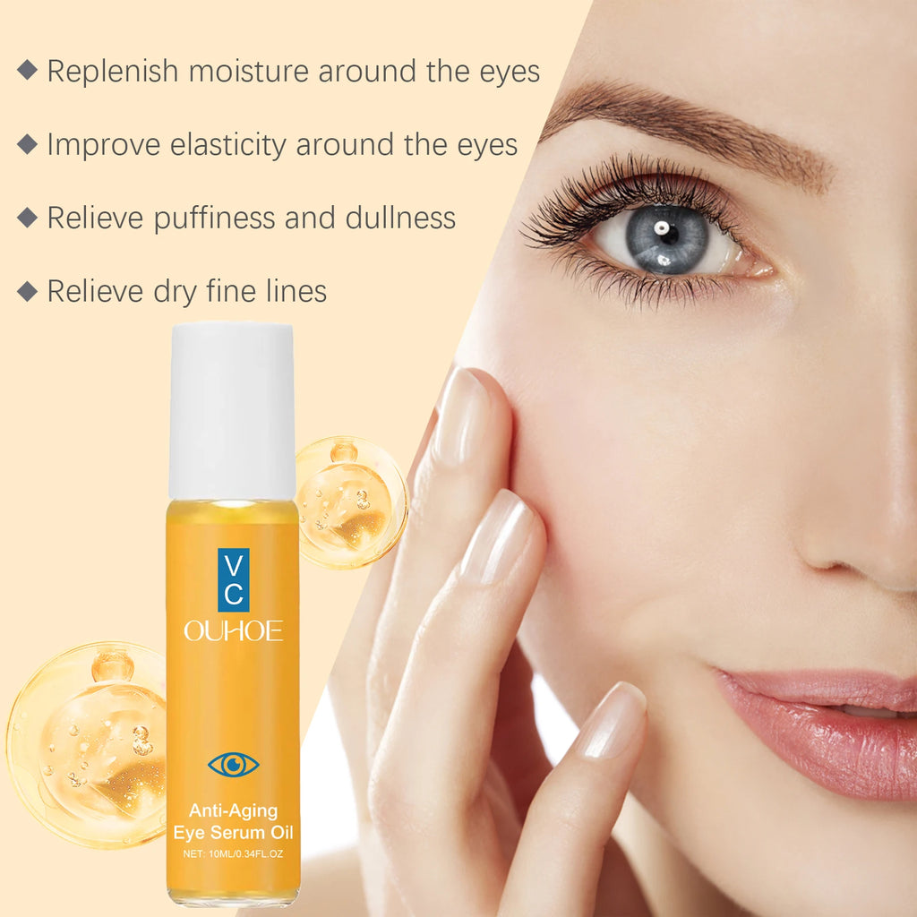 Anti Aging Eye Serum Oil Brightening Firming Fade Fine Lines Remove