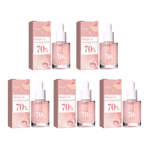 Peach 70% Niacinamide Facial Serum Fade Melanin Moisturzing Shrink