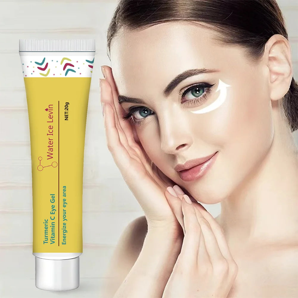 Turmeric vitamin C Eye Cream Lightening Dark Circles Firming Skin