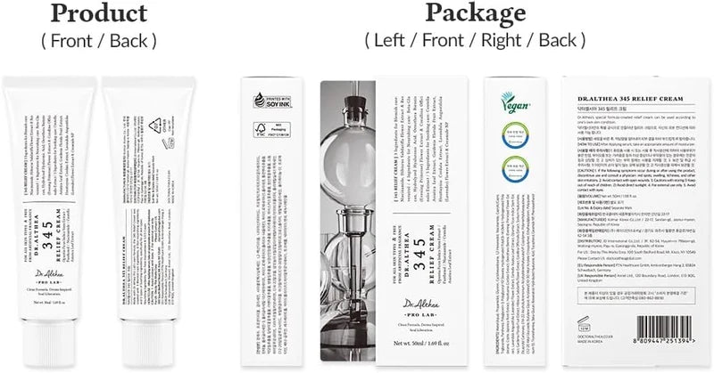 Dr. Althea 345 Relief Cream – Soothing & Barrier Care Moisturizer 50ml