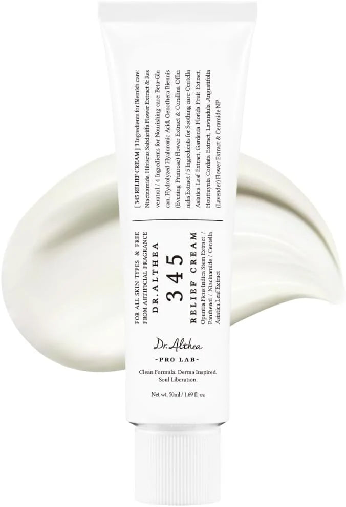 Dr. Althea 345 Relief Cream – Soothing & Barrier Care Moisturizer 50ml
