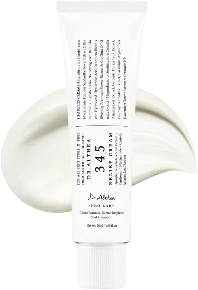 Dr. Althea 345 Relief Cream – Soothing & Barrier Care Moisturizer 50ml