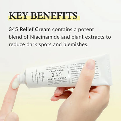 Dr. Althea 345 Relief Cream – Soothing & Barrier Care Moisturizer 50ml