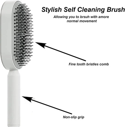 Elysse AirBrush Pro – فرشاة فك التشابك وتدليك فروة الرأس - Elysse beauty