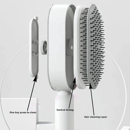 Elysse AirBrush Pro – فرشاة فك التشابك وتدليك فروة الرأس - Elysse beauty