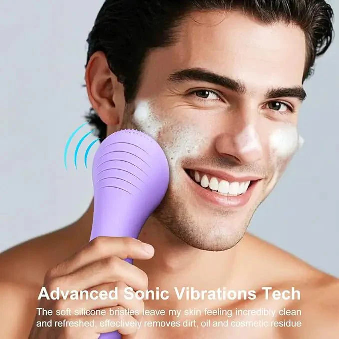 Elysse GlowClean Pro – جهاز تنظيف البشرة العميق بالسيليكون - Elysse beauty