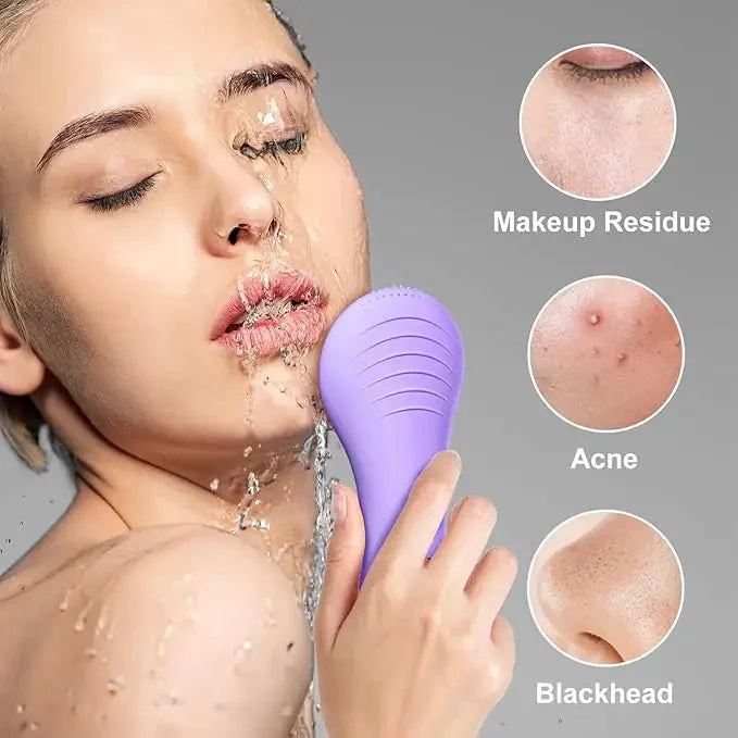 Elysse GlowClean Pro – جهاز تنظيف البشرة العميق بالسيليكون - Elysse beauty