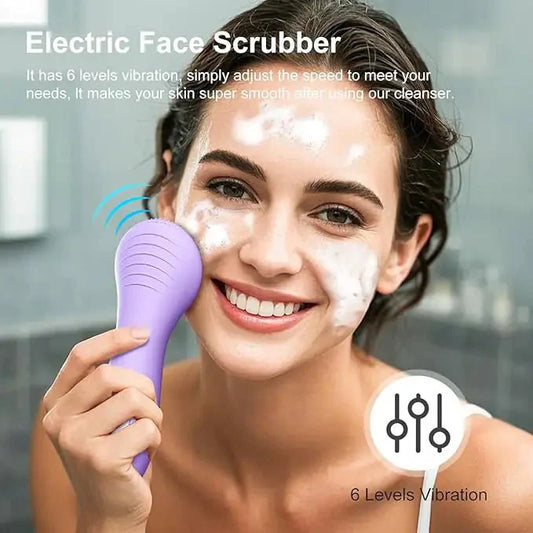 Elysse GlowClean Pro™ | Sonic Silicone Facial Cleansing Brush image 2