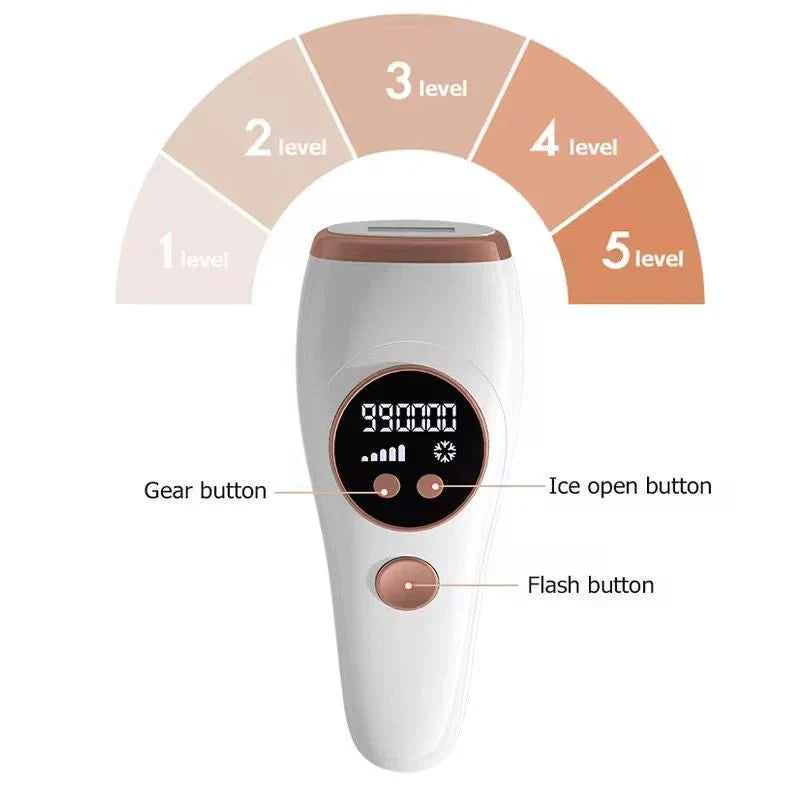 Elysse IceGlow Pro – جهاز إزالة الشعر بالليزر IPL بتقنية التبريد الجليدي - Elysse beauty