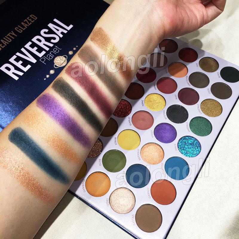 Makeup Eyeshadow Palette Beauty Glazed Reversal Planet 40 Colors Eye