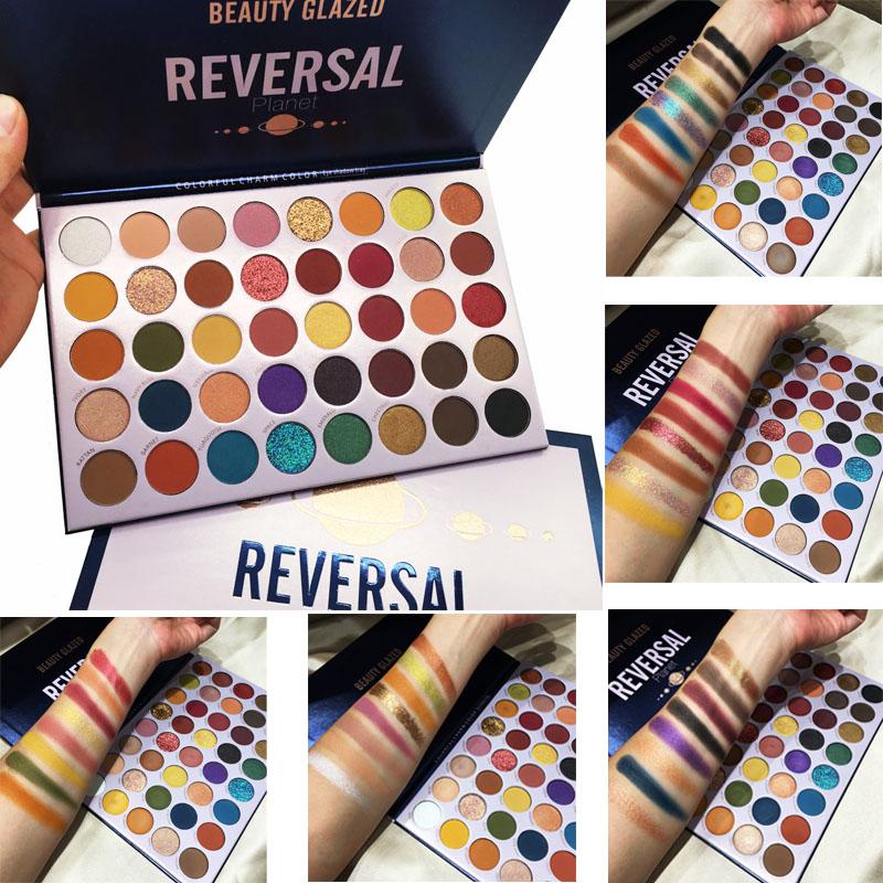 Makeup Eyeshadow Palette Beauty Glazed Reversal Planet 40 Colors Eye