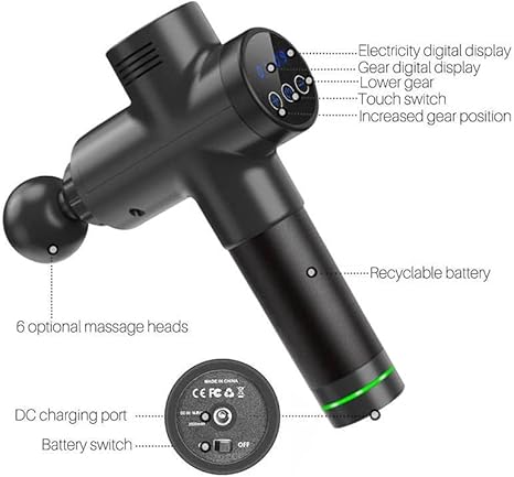 Elysse 6-in-1 Facial Massage Gun